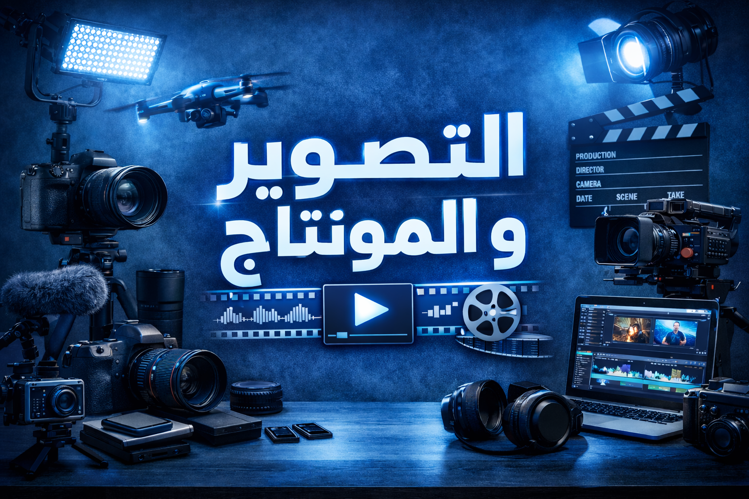 تصوير ومونتاج